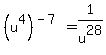 %28u%5E4%29%5E%28-7%29+=+1%2Fu%5E28