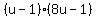 %28u-1%29%288u-1%29
