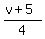 %28v%2B5%29%2F4