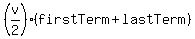 %28v%2F2%29%28firstTerm%2BlastTerm%29