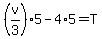 %28v%2F3%29%2A5-4%2A5=T