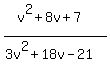 %28v%5E2%2B8v%2B7%29%2F%283v%5E2%2B18v-21%29
