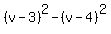 %28v-3%29%5E2-%28v-4%29%5E2