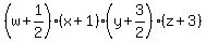 %28w%2B1%2F2%29%2A%28x%2B1%29%2A%28y%2B3%2F2%29%2A%28z%2B3%29