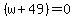 %28w%2B49%29+=+0