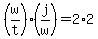 %28w%2Ft%29%28j%2Fw%29=2%2A2