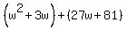 %28w%5E2%2B3w%29%2B%2827w%2B81%29