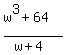 %28w%5E3+%2B+64%29%2F%28w%2B4%29