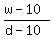 %28w-10%29%2F%28d-10%29