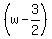 %28w-3%2F2%29