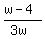%28w-4%29%2F%283w%29