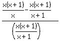 %28x%28x%2B1%29%2Fx-x%28x%2B1%29%2F%28x%2B1%29%29%2F%28%28x%28x%2B1%29%2F%28x%2B1%29%29%29