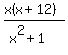 %28x%28x%2B12%29%29%2F%28x%5E2%2B1%29