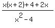 %28x%28x%2B2%29%2B4%2B2x%29%2F%28x%5E2-4%29