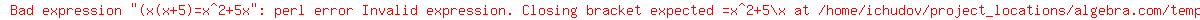 %28x%28x%2B5%29=x%5E2%2B5x