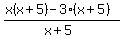 %28x%28x%2B5%29-3%28x%2B5%29%29%2F%28x%2B5%29