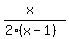 %28x%29%2F%282%28x-1%29%29