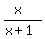 %28x%29%2F%28x%2B1%29
