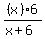 %28x%29%2F%28x%2B6%29%2A6