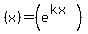 %28x%29=%28e%5E%28kx%29%29