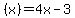 %28x%29=4x-3