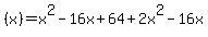 %28x%29=x%5E2-16x%2B64%2B2x%5E2-16x