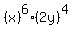 %28x%29%5E6%2A%282y%29%5E4