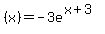 %28x%29+=+-3e%5E%28x%2B3%29