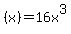 %28x%29+=+16x%5E3