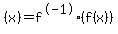 %28x%29+=+f%5E-1%28f%28x%29%29