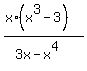 %28x%2A%28x%5E3-3%29%29%2F%283x-x%5E4%29