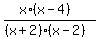%28x%2A%28x-4%29%29%2F%28%28x%2B2%29%2A%28x-2%29%29