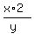 %28x%2A2%29%2F%28y%29
