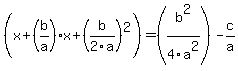 %28x%2B%28b%2Fa%29x%2B%28b%2F2a%29%5E2%29=%28b%5E2%2F4a%5E2%29-c%2Fa