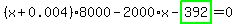%28x%2B0.004%29%2A8000-2000%2Ax-highlight_green%28+392+%29=0