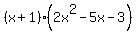 %28x%2B1%29%282x%5E2+-+5x+-+3%29