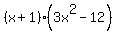 %28x%2B1%29%283x%5E2-12%29