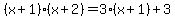 %28x%2B1%29%28x%2B2%29=3%28x%2B1%29%2B3