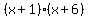 %28x%2B1%29%28x%2B6%29