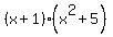 %28x%2B1%29%28x%5E2%2B5%29