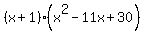 %28x%2B1%29%28x%5E2-11x%2B30%29