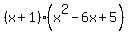 %28x%2B1%29%28x%5E2-6x%2B5%29