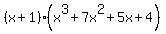 %28x%2B1%29%28x%5E3%2B7x%5E2%2B5x%2B4%29