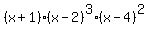 %28x%2B1%29%28x-2%29%5E3%28x-4%29%5E2