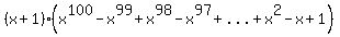 %28x%2B1%29%2A%28x%5E100-x%5E99%2Bx%5E98-x%5E97%2B+%22...%22+%2Bx%5E2-x%2B1%29