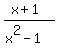 %28x%2B1%29%2F%28x%5E2-1%29