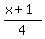 %28x%2B1%29%2F4