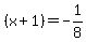 %28x%2B1%29=-1%2F8
