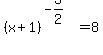 %28x%2B1%29%5E%28-3%2F2%29=8