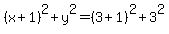 %28x%2B1%29%5E2%2By%5E2=%283%2B1%29%5E2%2B3%5E2